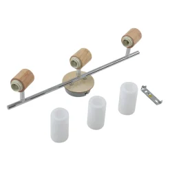 Lindby Christoph træspot, 3 lyskilder, aflangt