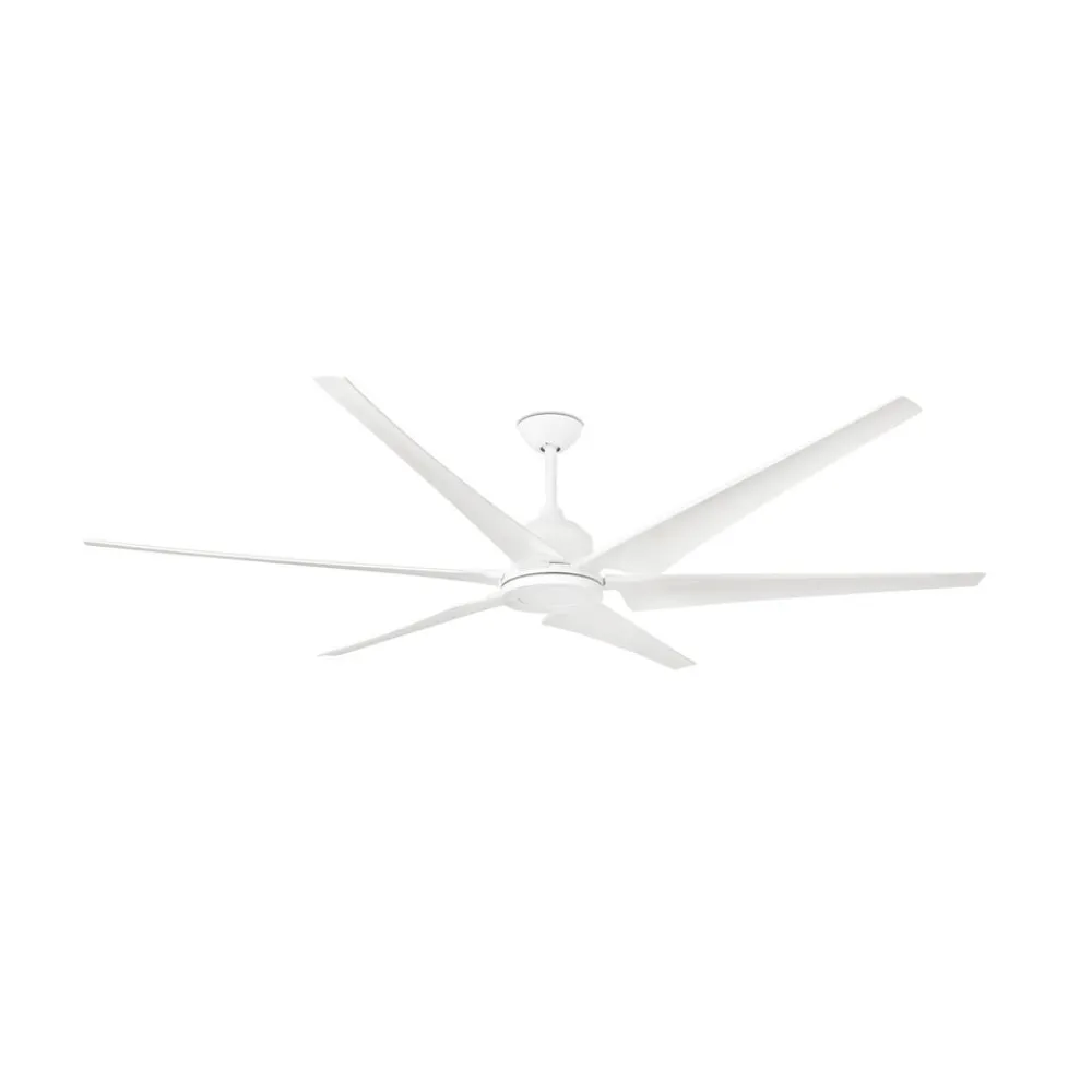 FARO BARCELONA Loftventilatorer>Cies XL loftventilator til store rum, DC, hvid