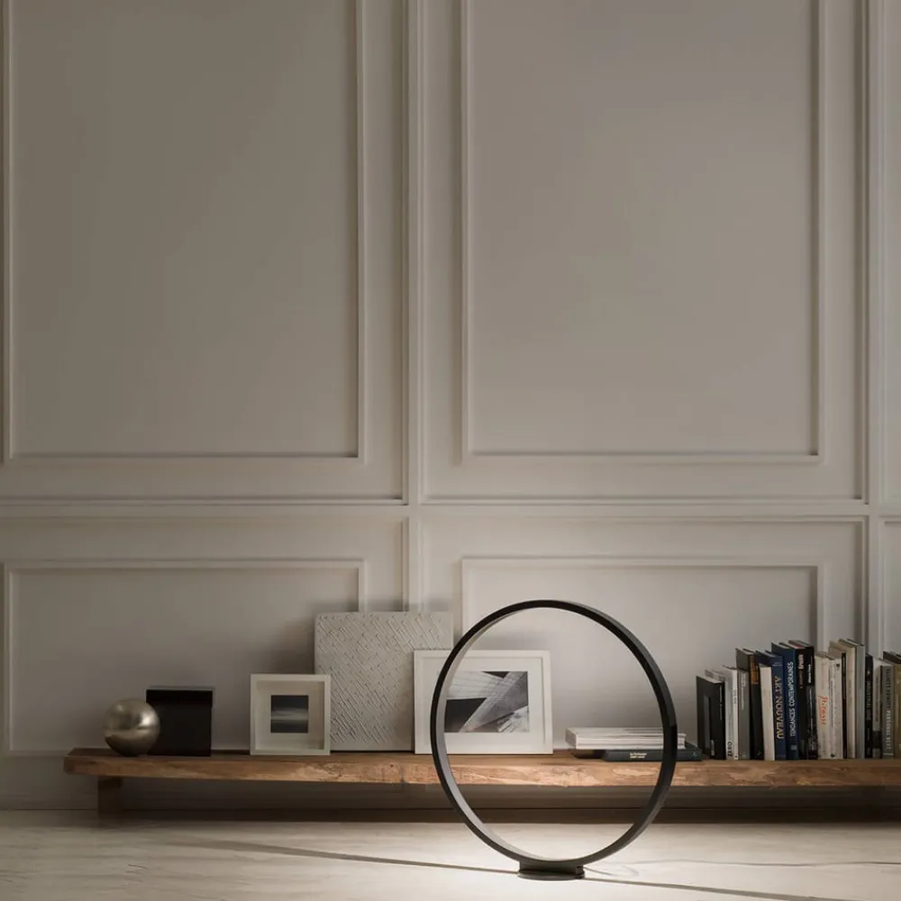 Cini&Nils Assolo sort LED-gulvlampe, dæmper^Cini & Nils Best