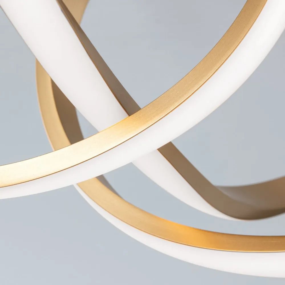 ORION Loftlamper>Circus LED-loftlampe, 3.000 K, messing