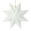 STAR TRADING Julepynt|Julestjerner>Classic dekostjerne af metal, hvid