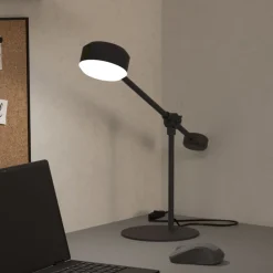 Clavellina LED-bordlampe, sort, vipbar^EGLO Outlet