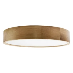 Cleo loftlampe, Ø 57,5 cm, 5 lyskilder, egetræ, E27^TEMAR LIGHTING Discount