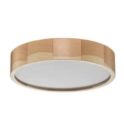 Cleo loftlampe, Ø 37,5 cm, 3 lyskilder, fyrretræ, E27^TEMAR LIGHTING Sale