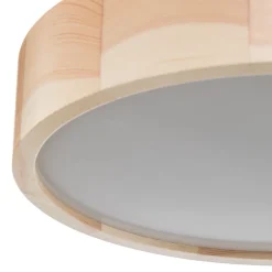 Cleo loftlampe, Ø 37,5 cm, 3 lyskilder, fyrretræ, E27^TEMAR LIGHTING Sale