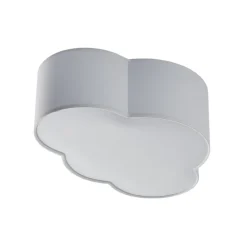 Børn TK Lighting Cloud loftlampe, tekstil, 41 x 31 cm, hvid