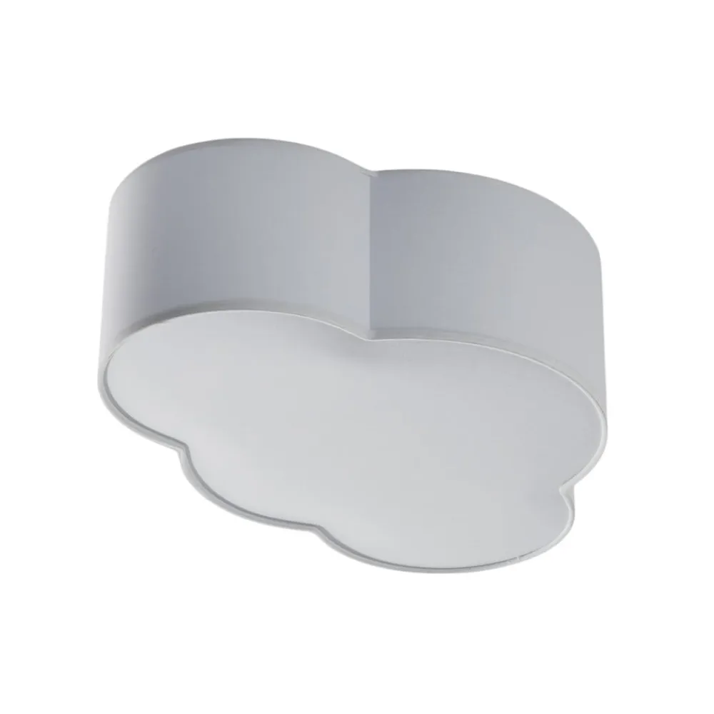 Børn TK Lighting Cloud loftlampe, tekstil, 41 x 31 cm, hvid