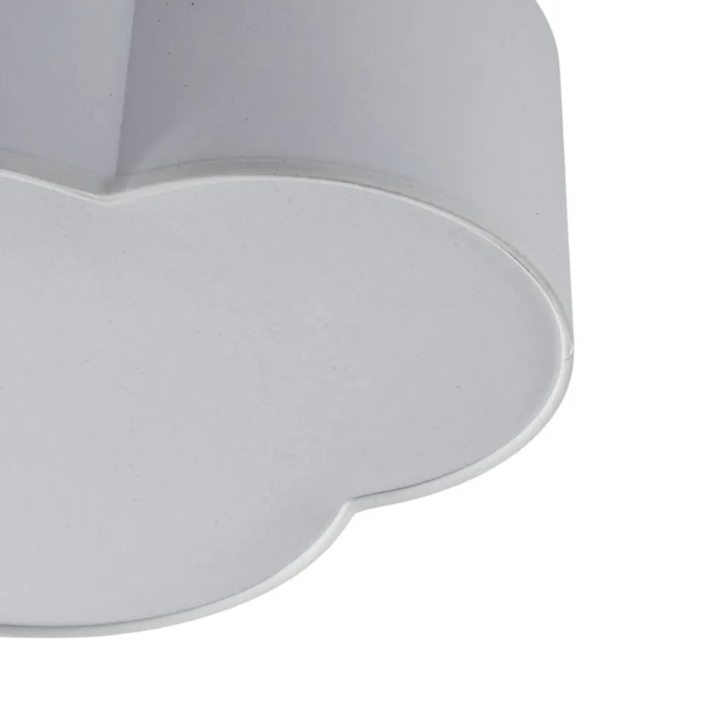 Børn TK Lighting Cloud loftlampe, tekstil, 41 x 31 cm, hvid