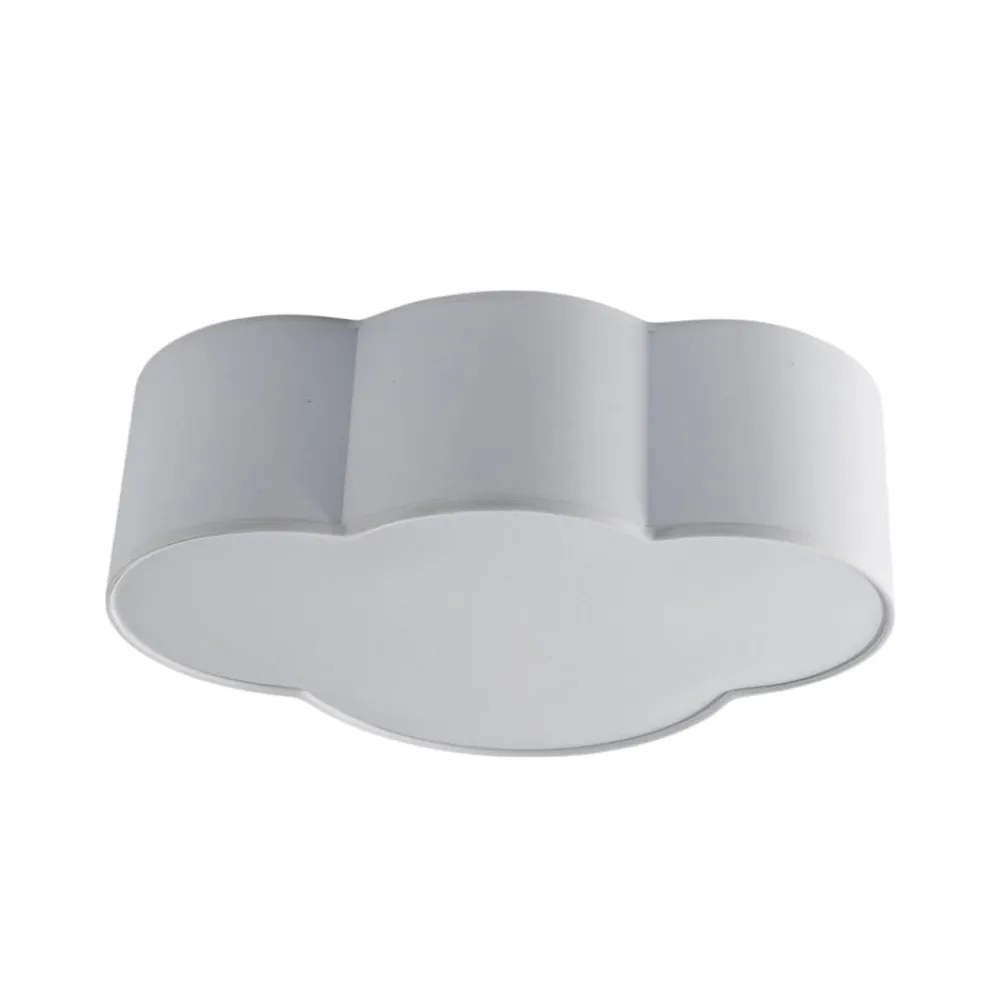 Børn TK Lighting Cloud loftlampe, tekstil, 41 x 31 cm, hvid