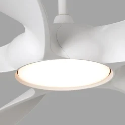 Cocos L loftventilator med LED-lampe, DC, hvid^FARO BARCELONA Sale