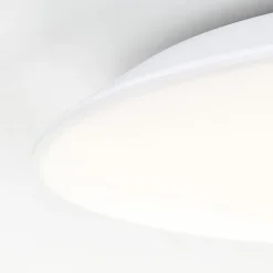 Brilliant Colden LED-badeværelsesloftlampe, hvid, tænd/sluk, Ø 29 cm