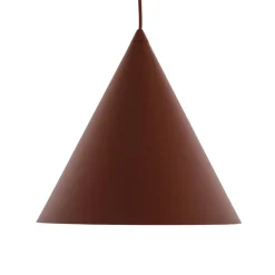 Cono pendel, enkelt lys, Ø 25 cm, teglrød^TK Lighting Hot