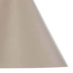 Cono pendel, enkeltlys, Ø 25 cm, beige^TK Lighting Clearance