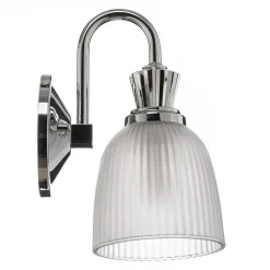 Cora LED-væglampe t. badev., glasskærm, 1 lyskilde^KICHLER