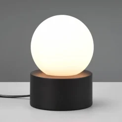 Countess bordlampe, opalglas, metalfod i sort^Reality Leuchten Hot