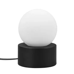 Countess bordlampe, opalglas, metalfod i sort^Reality Leuchten Hot