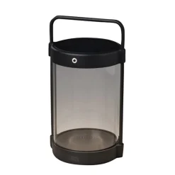 Crotone LED-solcellelygte, kan dæmpes, USB^Konstsmide