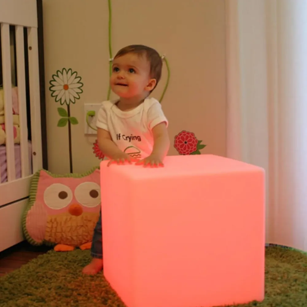 Smart&Green Dekorationsbelysning|Terrassebelysning>Cube - en lysende kube til udendørs brug