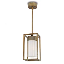 Cubic³ 3368 hængelampe antik messing/opal^Moretti Luce Discount