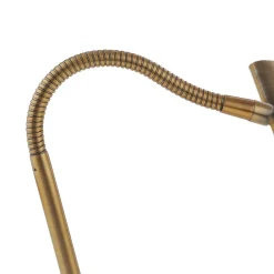 Curtis bøjelig LED-bordlampe, antik messing^Trio Lighting Best