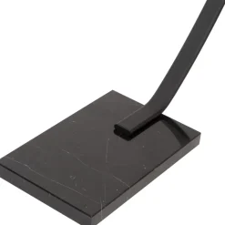 Lucide Curve buelampe, sort, marmor, 192 cm, dæmpbar