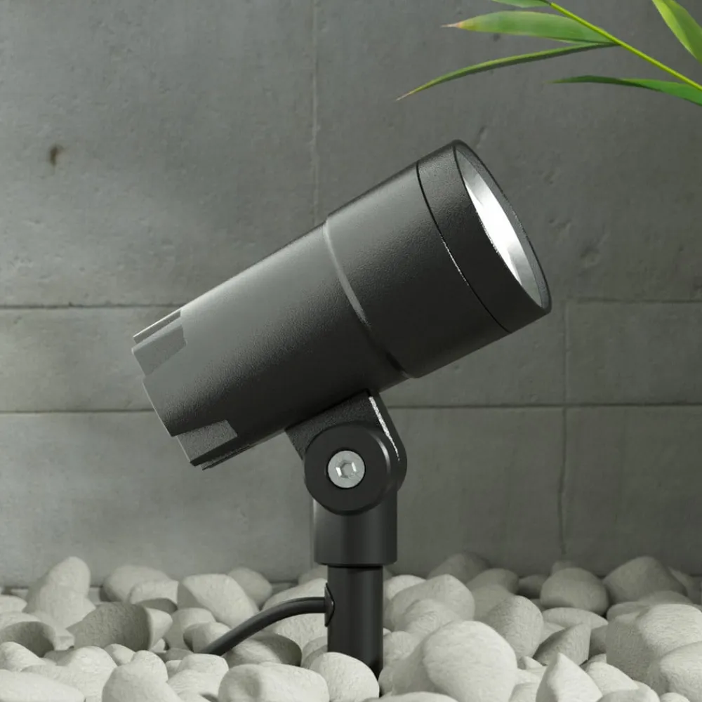 Lucande Daja udendørs LED-spot, justerbar strålevinkel