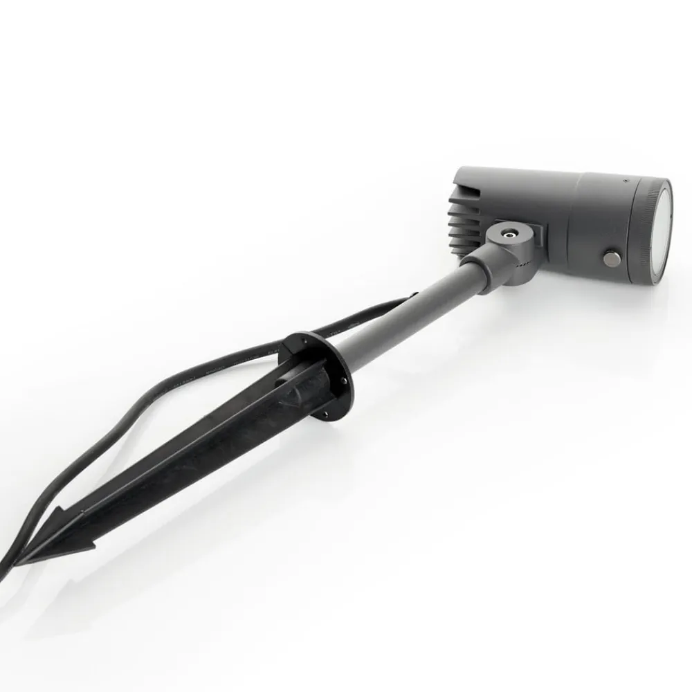 Lucande Daja udendørs LED-spot, justerbar strålevinkel