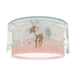 børneloftslampe Loving Deer, hjortemotiv^Dalber Hot