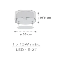 børneloftslampe Loving Deer, hjortemotiv^Dalber Hot