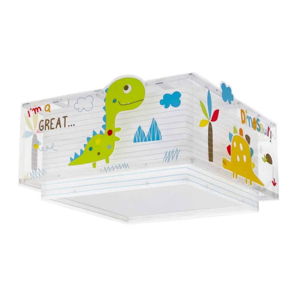 Dinos loftlampe til børn med dinosaurer^Dalber Online