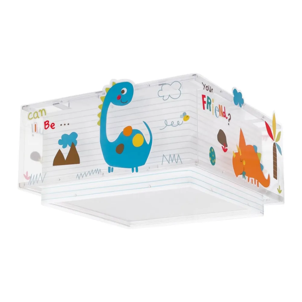 Dinos loftlampe til børn med dinosaurer^Dalber Online