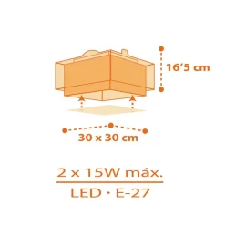 Dinos loftlampe til børn med dinosaurer^Dalber Online