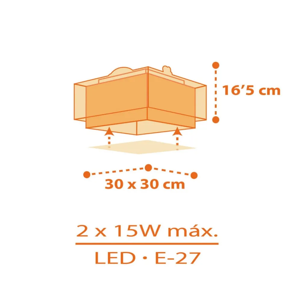 Dinos loftlampe til børn med dinosaurer^Dalber Online