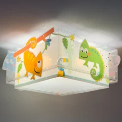 Børn Dalber Happy Jungle loftlampe til børneværelse