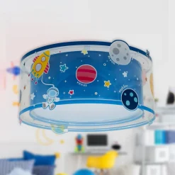 Børn Dalber Planets loftlampe med motiv af rummet