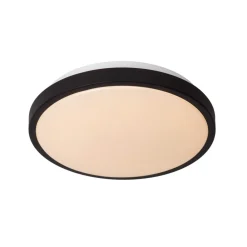 Lucide Loftlamper>Dasher LED loftlampe, sort, Ø 29,3 cm, 2700 K, IP44