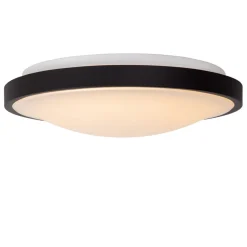 Lucide Dasher LED loftlampe, sort, Ø 41 cm, 2700 K, IP44