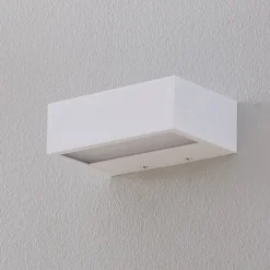 Decor Walther Box LED-væglampe hvid 2700 K 15 cm