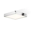 Decor Walther Loftlamper>Cut LED-loftlampe, krom, 30x30 cm