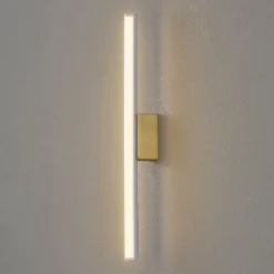 Omega 2 væglampe, mat guld^Decor Walther Hot