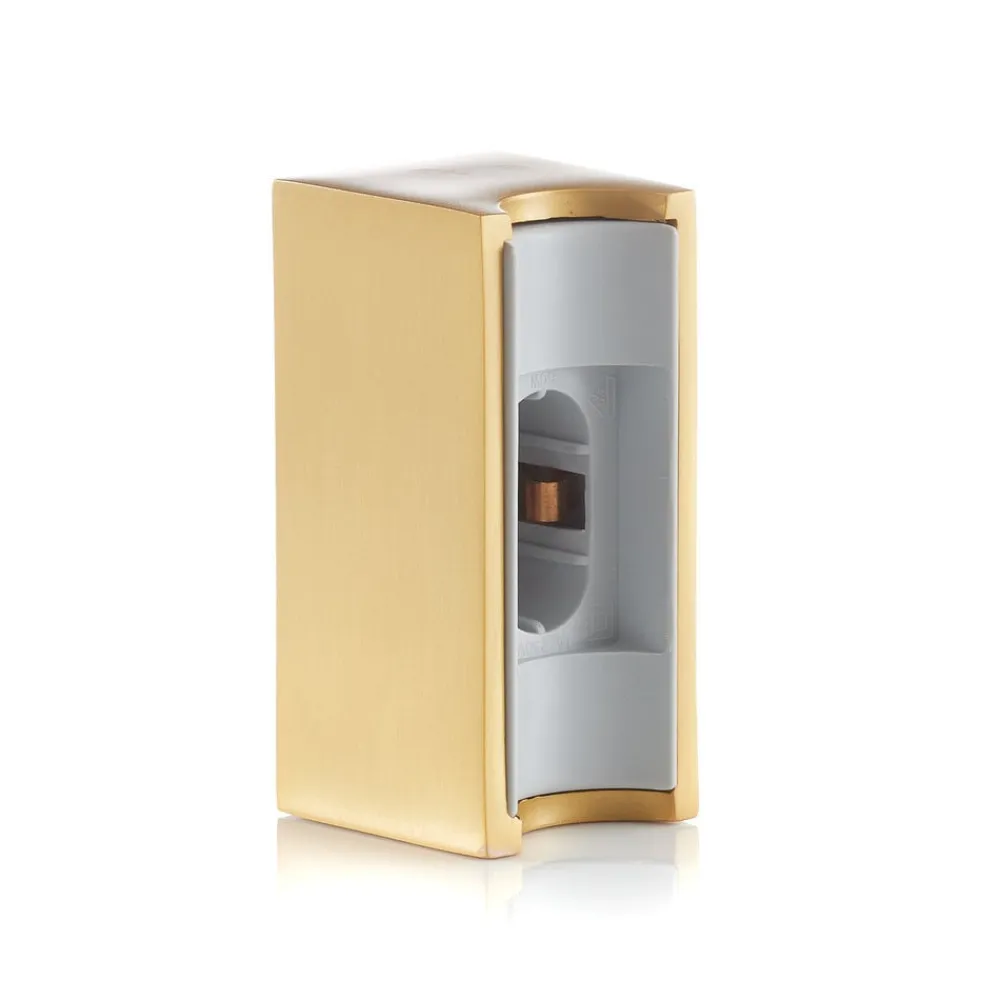 Omega 2 væglampe, mat guld^Decor Walther Hot