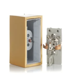 Omega 2 væglampe, mat guld^Decor Walther Hot