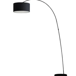 FARO BARCELONA Dekorativ PAPUA buelampe i sort