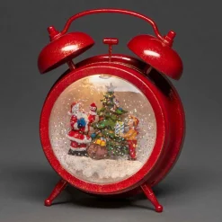 Konstsmide Christmas Dekorationsbelysning|Julepynt>Dekorativt LED-lysvækkeur med timer og musik