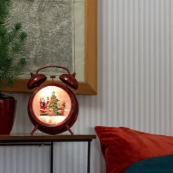 Konstsmide Christmas Dekorationsbelysning|Julepynt>Dekorativt LED-lysvækkeur med timer og musik