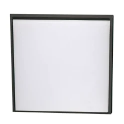 Fabas Luce Loftlamper>Desdy LED-loftlampe, 30 x 30 cm, IP54, sort