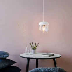 Design pendellampe Acorn, hvid og messing^UMAGE Outlet