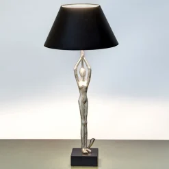 Holländer Bordlamper>Designer bordlampe Ballerino med figur
