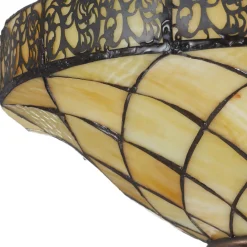 Clayre&Eef Diamond uplight i Tiffany-stil