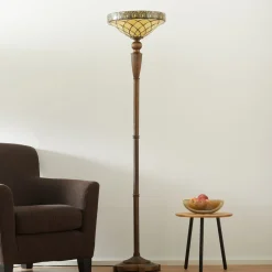 Clayre&Eef Diamond uplight i Tiffany-stil